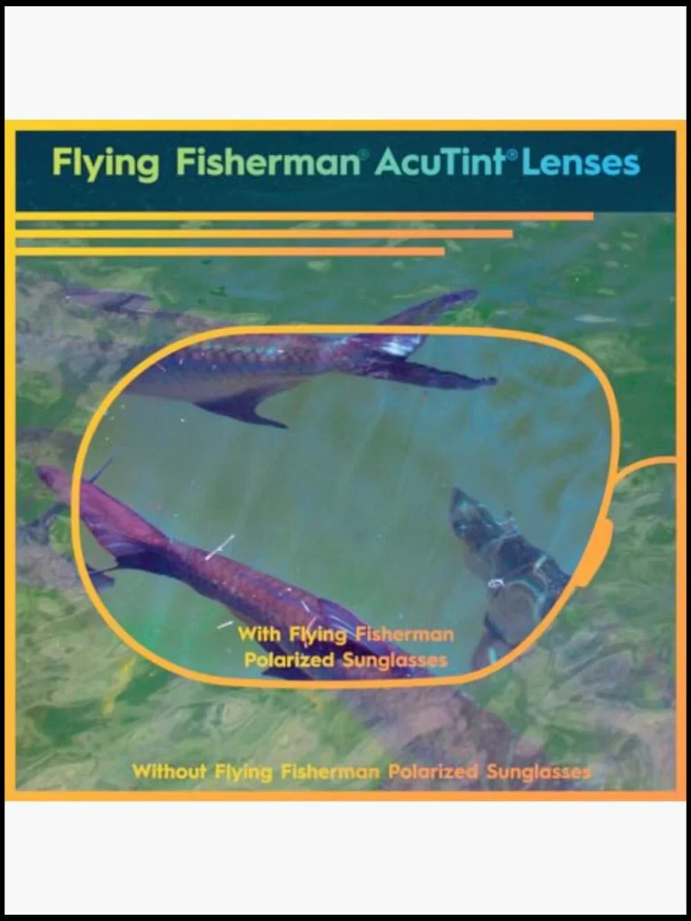 Polarized Sunglasses with AcuTint UV Blocker for Fishing Outdoor Sports